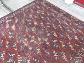 Antikerturkmenische Jomud Teppich1920 Maße - 320 X203cm Bild