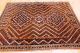 Alter Antiker Afschar Kazak 170x132 Orient Teppich Tappeto Carpet Schiraz 3295 Teppiche & Flachgewebe Bild 3