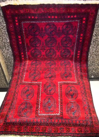 Echte Handgeküpfte - Antiker Afghan Teppich Beluch Top/ware - Tappeto - Tapis,  Rug Bild