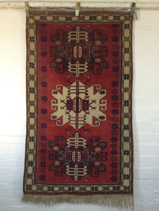 Orientteppich,  Teppich Antik Old Rug,  Tapis,  Tappeto,  Kazak Turky 175x90 Bild