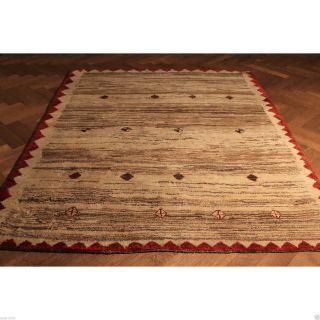 Traumhaft Schöner Handgeknüpfter Orient Teppich Org.  Gabbeh Carpet Rug 200x160cm Bild