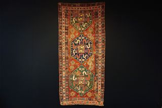 Antike Kaukasus Teppich - Old (chondzoresk) Carpet Bild