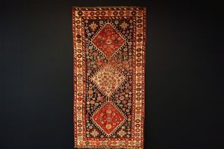Antike Persische Teppich - Old (ghashgai) Carpet Bild