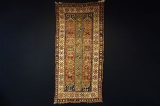 Antike Kaukasus Teppich - Old (karabagh) Carpet Bild