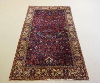 Antik Teppich,  Old (kirman) Carpet 214cm X122cm Bild