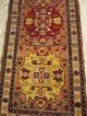Antiker Schöner Handgeknüpfter Läufer Afghan Turkmen Teppich Teppiche & Flachgewebe Bild 2