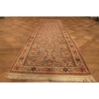 Wunderschöner Handgeknüpfter Orient Perser Teppich Herati Läufer Rug 85x300cm Bild