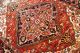 60 Jahre Antiker Heriz 192x146cm Kasak W.  Serapi Orient Teppich Rug Carpet Kazak Teppiche & Flachgewebe Bild 1
