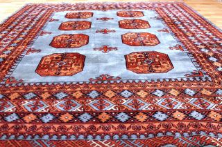 Alter Afghan Buchara 289x203cm Orient Teppich Carpet Tappeto Tapis Afghan 3231 Bild