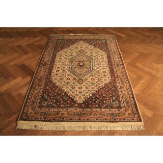 Wunderschöner Handgeknüpfter Orient Perser Teppich Herati Carpet 125x185cm Bild