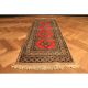 Feiner Handgeknüpfter Perser Orient Teppich Buchara Youmut Läufer 180x65cm Rug Teppiche & Flachgewebe Bild 1