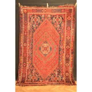 Antik Um 1910 Handgeknüpfter Orient Perser Teppich Normaden Teppich Carpet Rug Bild