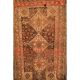 Antik Um 1890 Handgeknüpfter Orient Perser Teppich Normaden Teppich Carpet Rug Teppiche & Flachgewebe Bild 2
