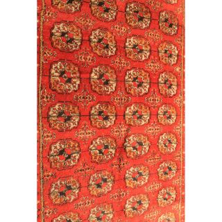 Alter Handgeknüpfter Orientteppich Buchara Jomut 240x160cm Tappeto Carpet Rug Bild