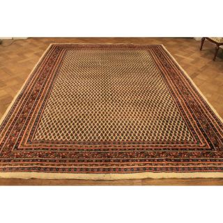 Wunderschöner Handgeknüpfter Orient Perser Teppich Sa Rug Mir Carpet 3400x250cm Bild