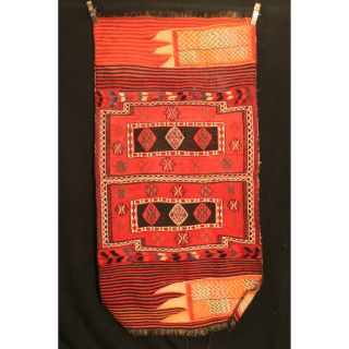 Antik Um 1930 Handgeknüpfter Orient Kelim Teppich Sumack Kazak Kasak Carpet Rug Bild
