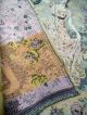 Alter Wandteppich Tapisserie Gobelin Wolle Frankreich 19.  Jahrhunderts Teppiche & Flachgewebe Bild 5