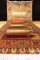 Antiker Seidenteppich Kayseri Seide Teppich Gebetsmotiv Top Silk Seta 220x85cm Teppiche & Flachgewebe Bild 3