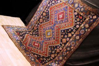 70 - 80 Jahre Antiker Yomouth Gashgai Khamsee Kazak Teppich Rug Carpet 315x225cm Bild