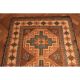 Schöner Alter Handgeknüpfter Perser Orientteppich Kazak Made In Türkei 130x220cm Teppiche & Flachgewebe Bild 7