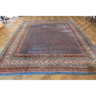 Dekorativer Handgeknüpfter Perser Orient Palast Teppich Mir 250x330cm Tappeto Bild