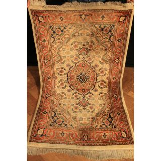 Schöner Handgeknüpfter Orientteppich Blumen Teppich 160x95cm Tappeto Carpet Rug Bild