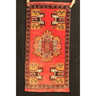 Schöner Feiner Handgeknüpfter Orientteppich Anatol Teppich 106x53cm Carpet Rug Bild