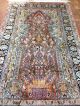 Orientteppich,  Teppich,  Rug,  Kashmir Seide 127x67 Teppiche & Flachgewebe Bild 1