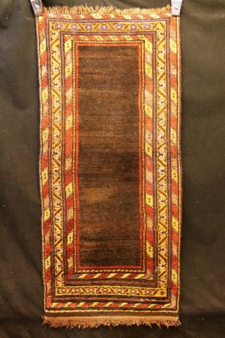 Alter Antiker Kurdi 180x78 Orient Teppich Tappeto Läufer Galerie 3297 Afghan Bild