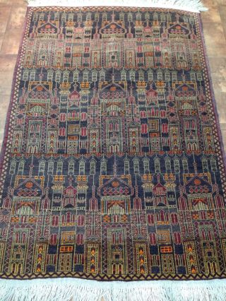 Orientteppich,  Teppich Alt,  Old Rug,  Belutsch 184x121 Bild