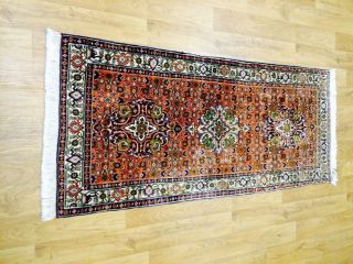 Schöner Dekorativer Handgeknüpfter Orient Perser Teppich Bidjja Tappeto Carpet Bild