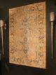 Raritat Wand Holz Tableaux,  Antik Perserteppich Stil,  Florenz Italy,  Hand Made Teppiche & Flachgewebe Bild 3