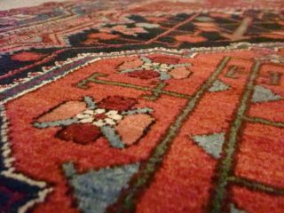 Antiker Orientteppich Perserteppich Teppich Brücke Carpet Rug Bild