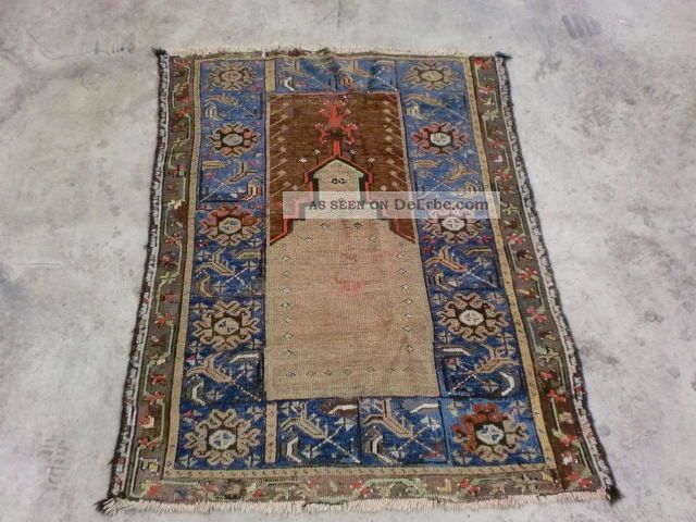 Antiker Orientteppich Gebetsteppich Teppich Brücke Teppiche & Flachgewebe Bild