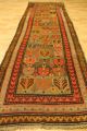 Alte Antiker Teppich 315x95 Carpet 