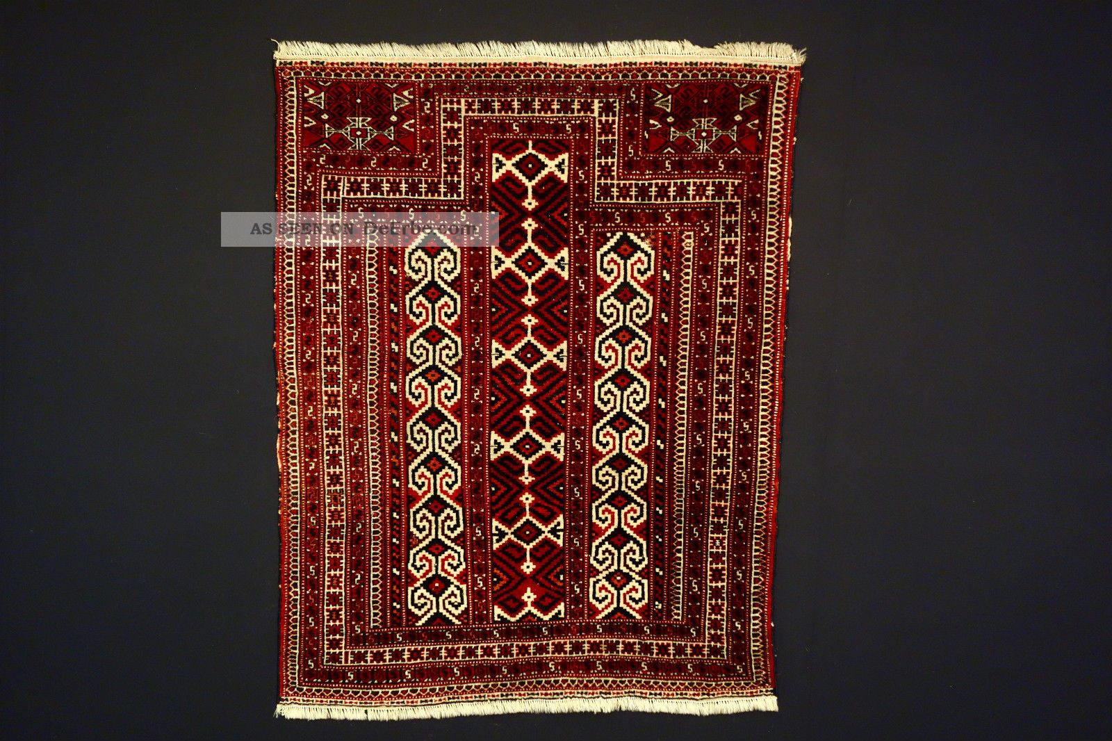 Antike Teppich Old (yomud) Carpet Teppiche & Flachgewebe Bild