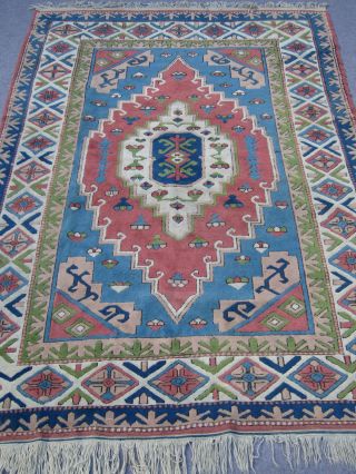 Alter Türkischer Teppich Kars 316 X 218 Cm Old Carpet,  Alfombra,  Tappeto - 99 Bild