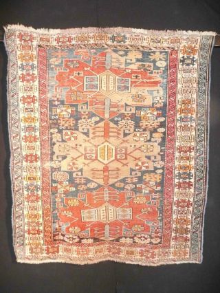 Antiker Kaukasischer Teppich Bild
