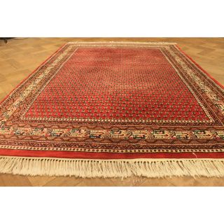 Schöner Handgeknüpfter Orientteppich Kaschmir Mir Teppich 160x210cm Tappeto Bild