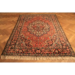 Wunderschöner Alter Handgeknüpfter Perser Orient Teppich Us Lilia 150x210cm Bild