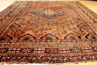 Alter Antiker Gaschgai 330x290 Orient Teppich Tappeto Carpet Schiraz 3255 Rug Bild