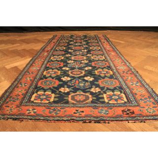 Ca 80 - 90 Jahre Antiker Handgeknüpfter Sammler Teppich Fragment Veramin Carpet Bild