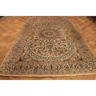 Schöner Handgeknüpfter Orientteppich Blumen Teppich Mit Seide Carpet 200x320cm Bild