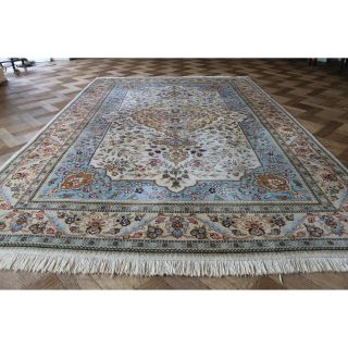 Wunderschöner Feiner Handgeknüpfter Perser Palast Teppich 280x180cm Carpet Rug Bild