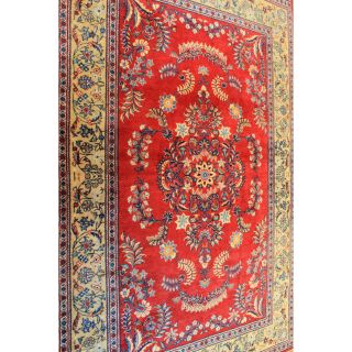 Königlicher Handgeknüpfter Perser Teppich Antiker Kesan 215x135cm Carpet Rug Bild