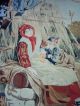 Alter Wandteppich,  Stickbild,  Kreuzstich,  60x73cm,  Aus Kriegszeiten Teppiche & Flachgewebe Bild 1