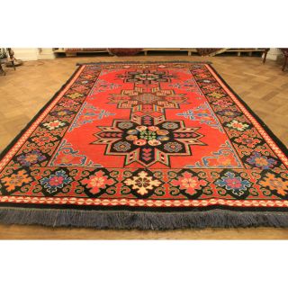 Schöner Handgeknüpfter Orientteppich Berber Teppich 330x210cm Tappeto Carpet Bild