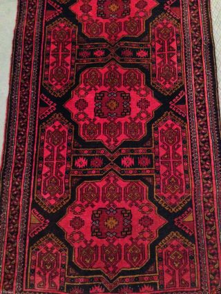 Teppich Handgeknüpft Belutsch - Kazak - Kaukasisch 287x86 Cm Carpet Tappeto Tapis Bild