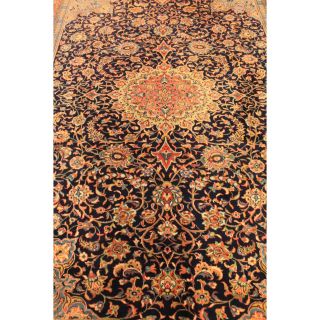 Prachtvoller Edeler Handgeknüpfter Perser Blumen Teppich Saru - Q Kork Carpet Top Bild