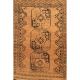 Schöner Alter Handgeknüpfter Art Deco Afghan Brücke 110x145cm Tappeto Carpet Teppiche & Flachgewebe Bild 1